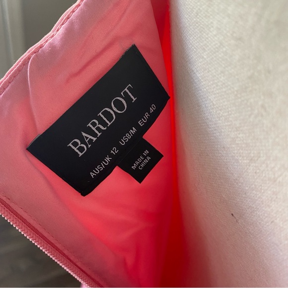 Bardot Pink Midi Dress - Picture 2 of 13